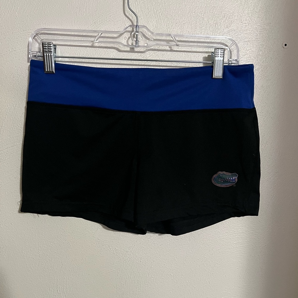 COLOSSEUM ATHLETICS Athletic Spandex Florida Gators Shorts Black Blue Women's‎ L